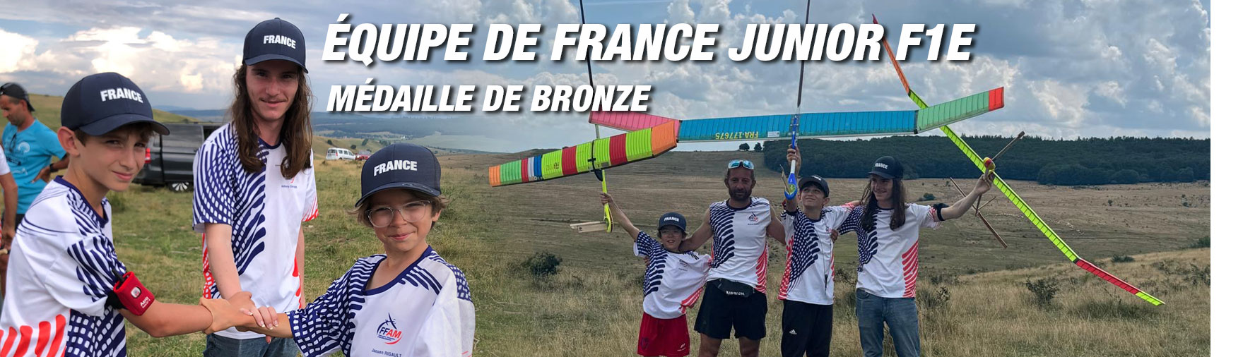 médaille de bronze équipe de france junior